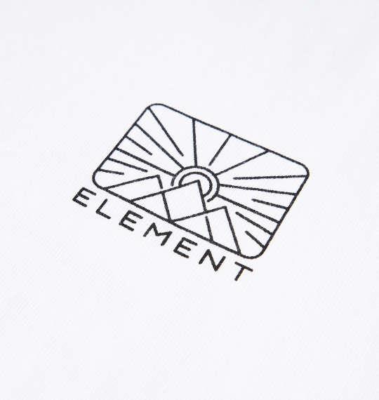 大きいサイズ メンズ ELEMENT RIZE 長袖 Tシャツ ホワイト 1278-3625-1 3L 4L 5L 6L