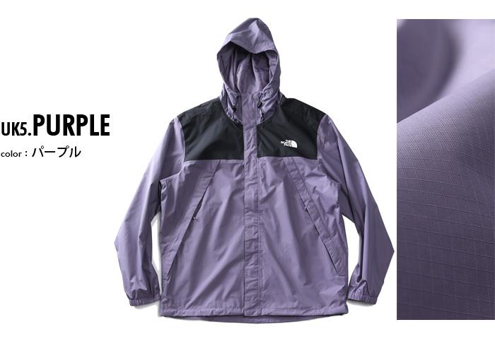 【AS1006】大きいサイズ メンズ THE NORTH FACE ノースフェイス ナイロン ジャケット マウンテンパーカー ANTORA JACKET USA直輸入 nf0a7qey-uk5