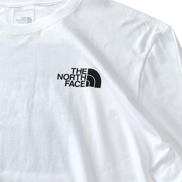 【AS1006】大きいサイズ メンズ THE NORTH FACE ノースフェイス プリント 長袖 Tシャツ BOX NSE TEE USA直輸入 nf0a811n-la9