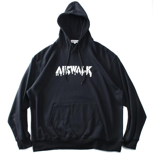 大きいサイズ メンズ AIRWALK エアウォーク プリント プルオーバー パーカー awm23303b