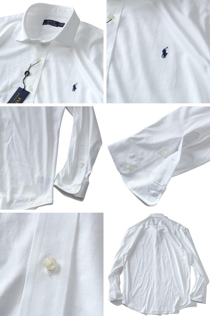 【AS1006】大きいサイズ メンズ POLO RALPH LAUREN ポロ ラルフローレン 長袖 ワイドカラー シャツ USA直輸入 710899386