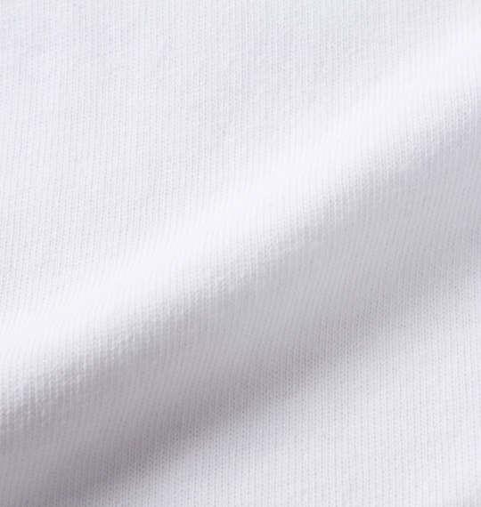 大きいサイズ メンズ Pa Rappa The Rapper グラフィック発泡プリント ラグラン 長袖 Tシャツ ホワイト × ブラック 1278-3667-1 3L 4L 5L 6L