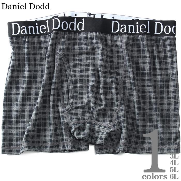 大きいサイズ メンズ DANIEL DODD チェック柄 ボクサー ブリーフ パンツ 肌着 下着 azup-239072c