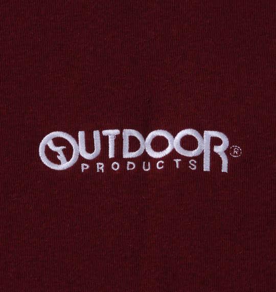 【max8】大きいサイズ メンズ OUTDOOR PRODUCTS 裏起毛 クルー トレーナー ワイン 1258-3310-3 3L 4L 5L 6L 7L 8L