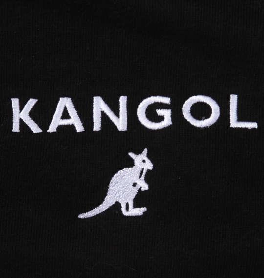 【max8】大きいサイズ メンズ KANGOL 裏毛 ハーフジップ トレーナー ホワイト 1278-3650-1 3L 4L 5L 6L 8L