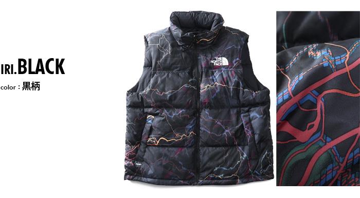 大きいサイズ メンズ THE NORTH FACE ザ ノース フェイス ダウン ベスト 1996 RETRO NUPTSE VEST USA直輸入 nf0a3jqq-iri