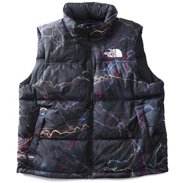 大きいサイズ メンズ THE NORTH FACE ザ ノース フェイス ダウン ベスト 1996 RETRO NUPTSE VEST USA直輸入  nf0a3jqq-iri