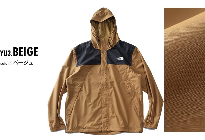 【bb1020】大きいサイズ メンズ THE NORTH FACE ノースフェイス ナイロン ジャケット マウンテンパーカー ANTORA JACKET USA直輸入 nf0a7qey-yu3