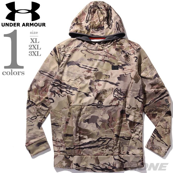 【bb1020】大きいサイズ メンズ UNDER ARMOUR アンダーアーマー 迷彩柄 プルオーバー パーカー Storm Camo Kangzip Hoodie USA直輸入 1375113-989