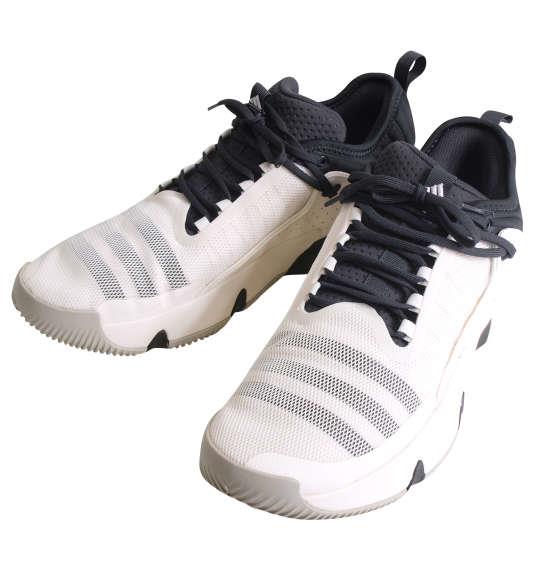 大きいサイズ メンズ adidas スニーカー TRAE UNLIMITED クラウドホワイト 1240-3353-1 30 31 32 33 35.5 37.5