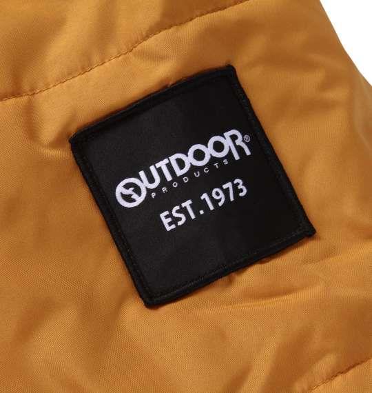 【max8】大きいサイズ メンズ OUTDOOR PRODUCTS 240Tフルダルタフタ 中綿 キルト ジャケット オレンジ 1253-3323-1 3L 4L 5L 6L 7L 8L