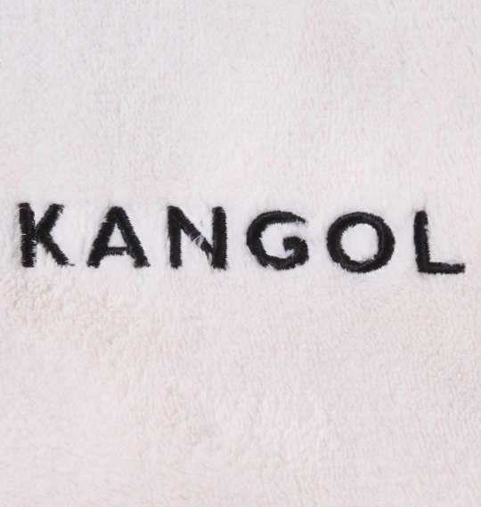 【max8】大きいサイズ メンズ KANGOL シルキー フリース ジャケット オフホワイト 1278-3652-1 3L 4L 5L 6L 8L