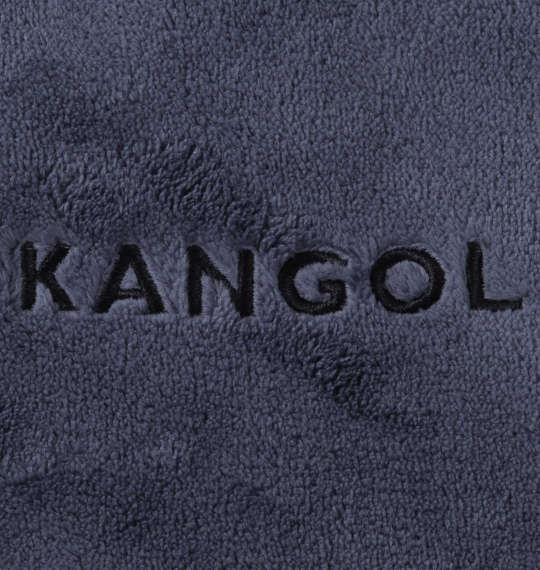 【max8】大きいサイズ メンズ KANGOL シルキー フリース ジャケット ブルーグレー 1278-3652-2 3L 4L 5L 6L 8L