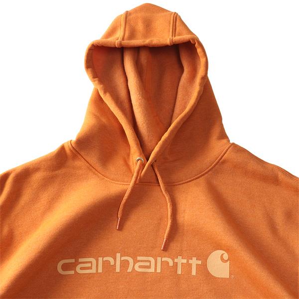 【AS1006】大きいサイズ メンズ CARHARTT カーハート ルーズフィット プルオーバー パーカー Loose Fit Midweight Logo Graphic Sweatshirt USA直輸入 100074