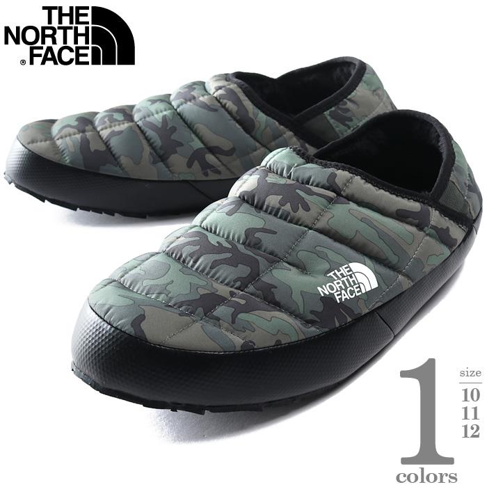 大きいサイズ メンズ THE NORTH FACE ノースフェイス サーモボール ミュール スリッポン モックシューズ THERMOBALL TRACTION MULE USA直輸入 nf0a3uzn