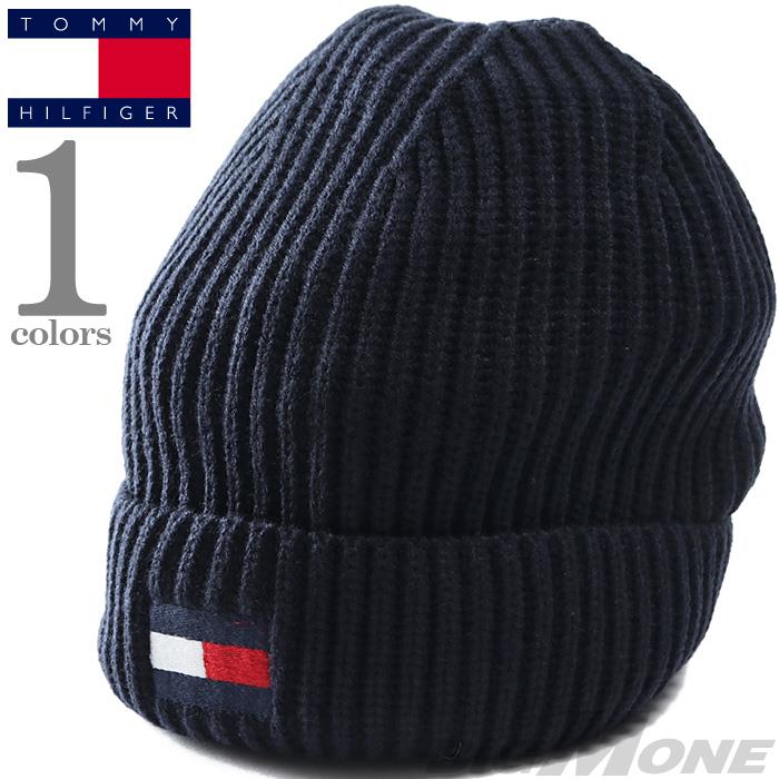 メンズ TOMMY HILFIGER トミーヒルフィガー ニットキャップ ニット帽 帽子 USA直輸入 th100285