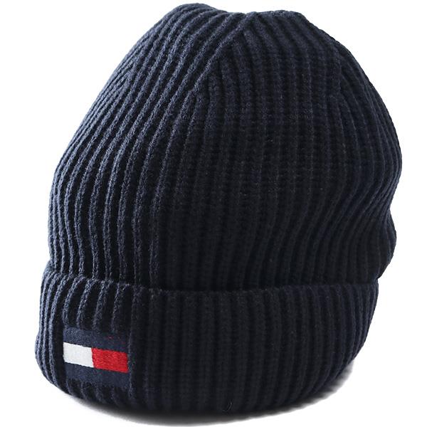 メンズ TOMMY HILFIGER トミーヒルフィガー ニットキャップ ニット帽 帽子 USA直輸入 th100285