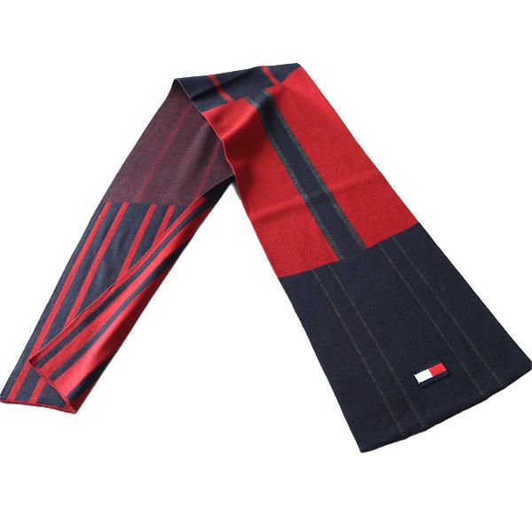 メンズ TOMMY HILFIGER トミーヒルフィガー マフラー ストール USA直輸入 th100286