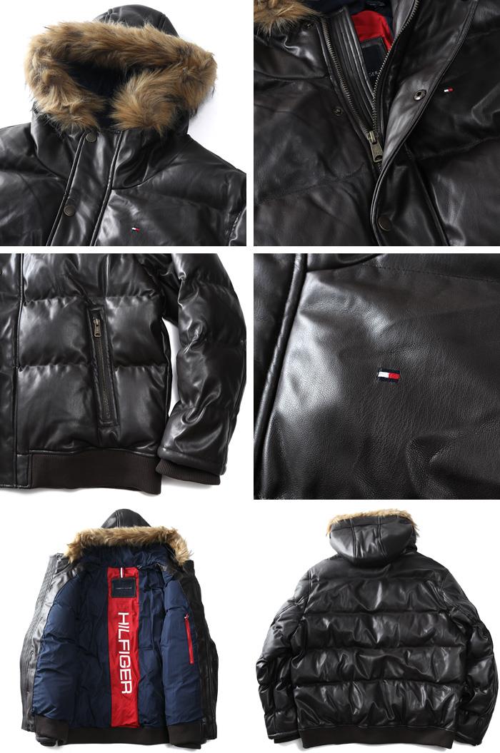 大きいサイズ メンズ TOMMY HILFIGER トミーヒルフィガー フーデッド 中綿 ジャケット USA直輸入 150au263