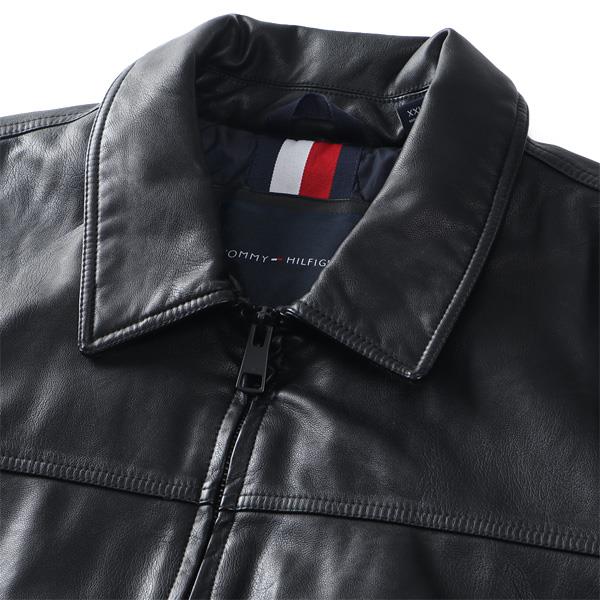 大きいサイズ メンズ TOMMY HILFIGER トミーヒルフィガー フェイクレザー 中綿 ジャケット USA直輸入 158au855