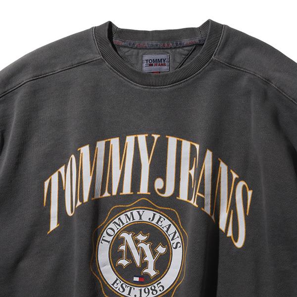 大きいサイズ メンズ TOMMY JEANS トミージーンズ ロゴプリント トレーナー USA直輸入 dm0dm17798