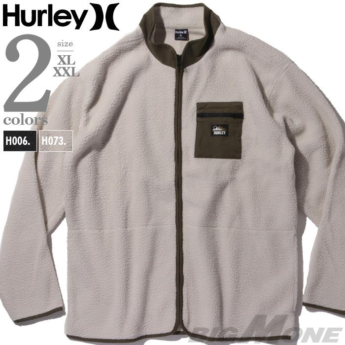 大きいサイズ メンズ HURLEY ハーレー フルジップ フリース ジャケット USA直輸入 mft0010680