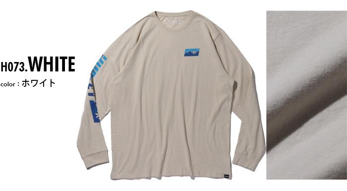 大きいサイズ メンズ HURLEY ハーレー プリント 長袖 Tシャツ USA直輸入 mts0032710