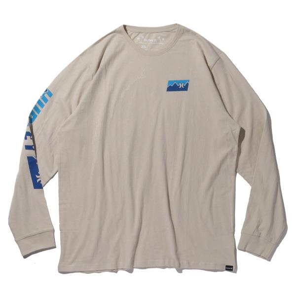 大きいサイズ メンズ HURLEY ハーレー プリント 長袖 Tシャツ USA直輸入 mts0032710