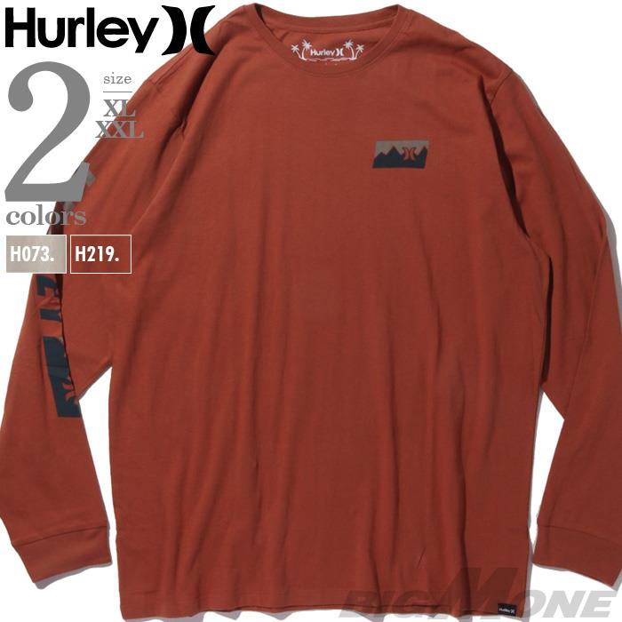 大きいサイズ メンズ HURLEY ハーレー プリント 長袖 Tシャツ USA直輸入 mts0032710