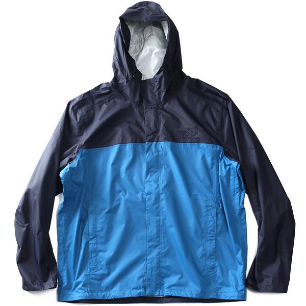 【SB0322】大きいサイズ メンズ THE NORTH FACE ノースフェイス フルジップ フーデッド ナイロン ジャケット M VENTURE 2 JACKET USA直輸入 nf0a2vd3-48i