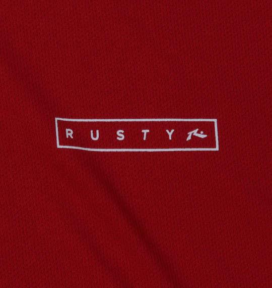 【max8】大きいサイズ メンズ RUSTY UV 長袖 フルジップ パーカー レッド 1278-4120-3 3L 4L 5L 6L 8L