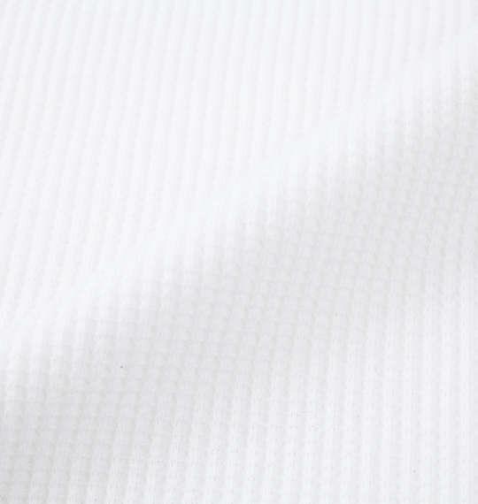 【max8】大きいサイズ メンズ Mc.S.P ワッフル ヘンリーネック 半袖 Tシャツ ホワイト 1278-4261-1 3L 4L 5L 6L 7L 8L