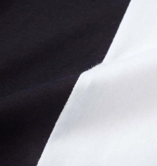 大きいサイズ メンズ Re:luxi 切替 半袖 Tシャツ ホワイト 1278-4525-1 3L 4L 5L 6L