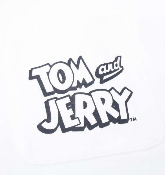 【max8】大きいサイズ メンズ TOM and JERRY 天竺プリントポケット付 半袖 Tシャツ オフホワイト 1278-4561-1 3L 4L 5L 6L 8L