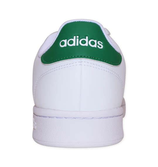 大きいサイズ メンズ adidas スニーカー ADVANCOURT M フットウェアホワイト 1240-4225-1 29 30 31