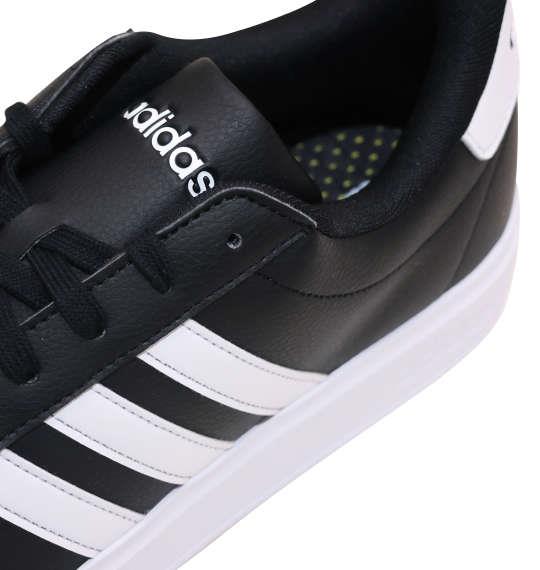 大きいサイズ メンズ adidas スニーカー GRANDCOURT 2.0 M コアブラック 1240-4226-2 29 30 31