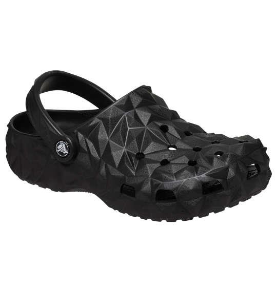 大きいサイズ メンズ crocs サンダル CLASSIC GEOMETRIC CLOG ブラック 1240-4270-1 M12 M13