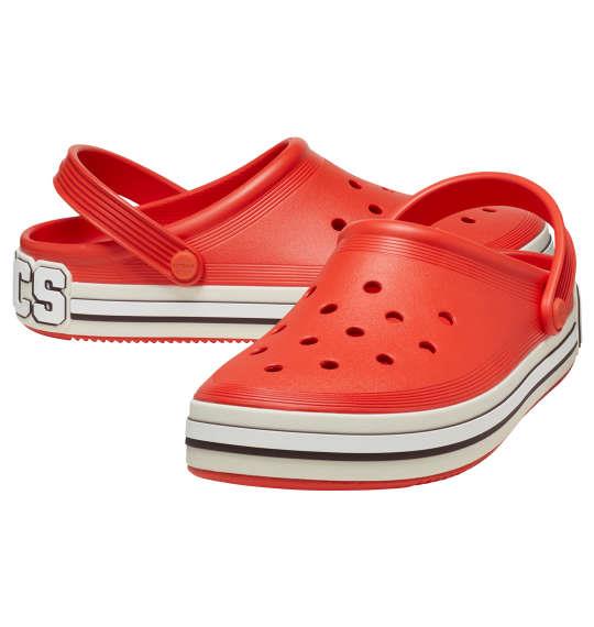 大きいサイズ メンズ crocs サンダル OFF COURT LOGO CLOG トマト 1240-4271-3 M12 M13