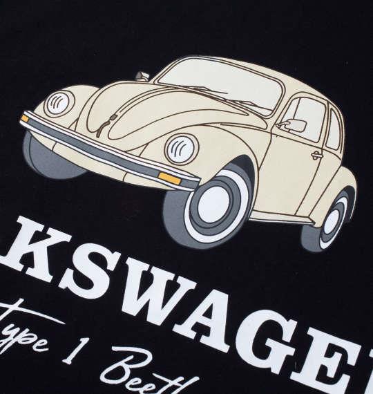 【max8】大きいサイズ メンズ VOLKSWAGEN 天竺 半袖 Tシャツ ブラック 1268-4200-2 3L 4L 5L 6L 8L