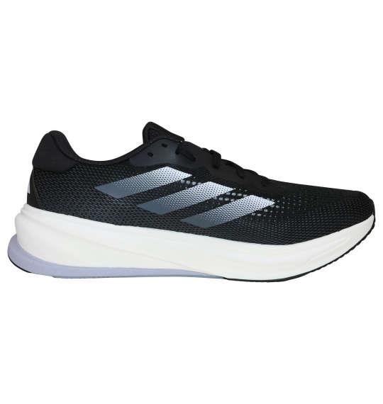 大きいサイズ メンズ adidas スニーカー SUPERNOVA RISE M WIDE コアブラック 1240-4220-1 30 31 32