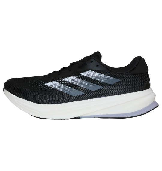 大きいサイズ メンズ adidas スニーカー SUPERNOVA RISE M WIDE コアブラック 1240-4220-1 30 31 32