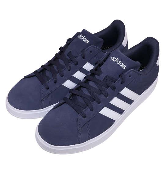 大きいサイズ メンズ adidas スニーカー GRANDCOURT 2.0 M シャドーネイビー 1240-4227-1 29 30 31