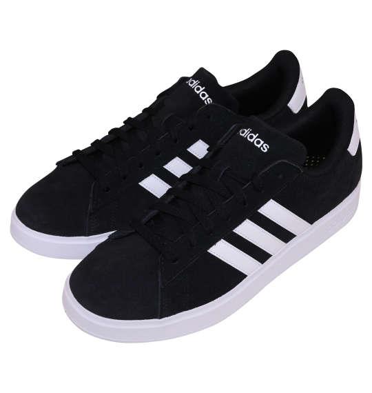 大きいサイズ メンズ adidas スニーカー GRANDCOURT 2.0 M コアブラック 1240-4227-2 29 30 31