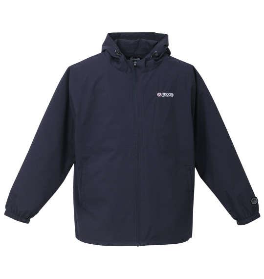 【max8】大きいサイズ メンズ OUTDOOR PRODUCTS デュスポ 裏メッシュ ウインドブレーカー ネイビー 1253-4100-1 3L 4L 5L 6L 7L 8L