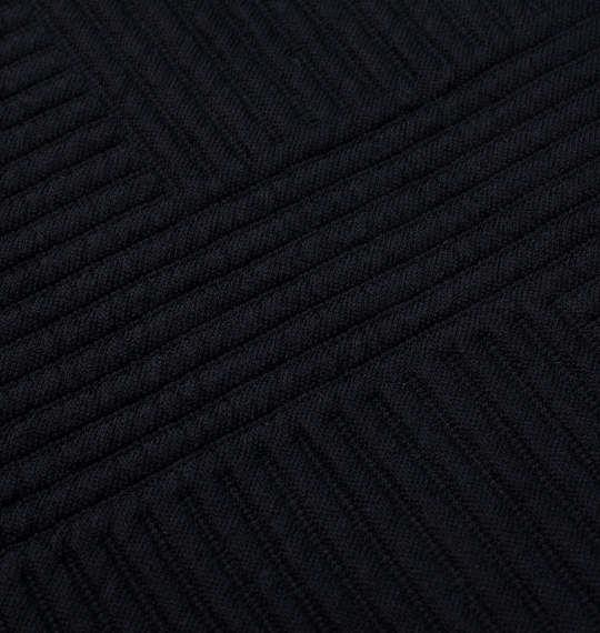 大きいサイズ メンズ in the attic 刺繍ロゴ ジャガード 半袖 Tシャツ ブラック 1258-4211-2 3L 4L 5L 6L