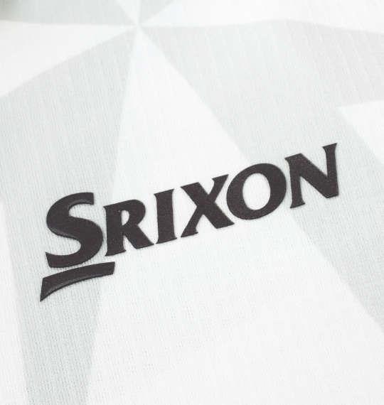 大きいサイズ メンズ SRIXON 松山プロ共同開発 ウインドミルプリント 半袖 シャツ ホワイト 1278-4245-1 3L 4L 5L 6L