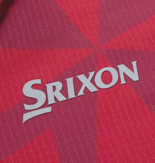 大きいサイズ メンズ SRIXON 松山プロ共同開発 ウインドミルプリント 半袖 シャツ ピンク 1278-4245-3 3L 4L 5L 6L