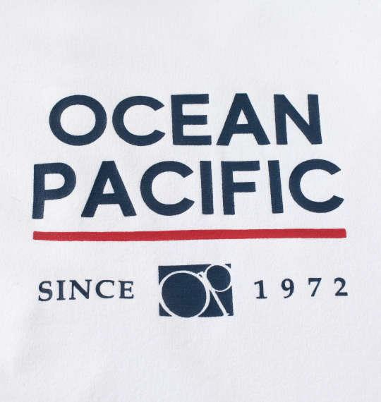 大きいサイズ メンズ OCEAN PACIFIC PEARTEX UV 長袖 フルジップ パーカー ホワイト 1278-4280-1 3L 4L 5L 6L