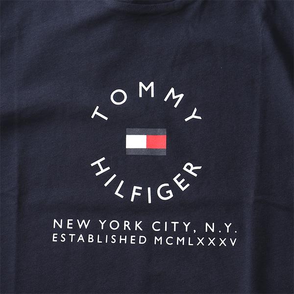 【SB0322】大きいサイズ メンズ TOMMY HILFIGER トミーヒルフィガー ロゴ 半袖 Tシャツ USA直輸入 mw0mw31367