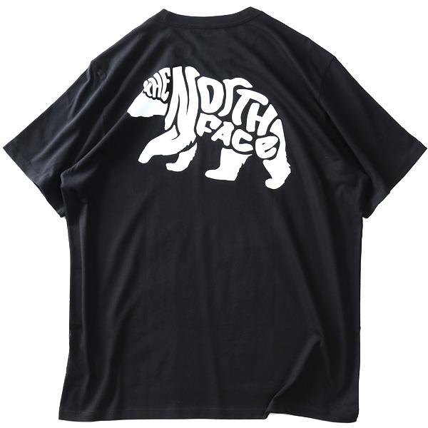 【SB0322】大きいサイズ メンズ THE NORTH FACE ノースフェイス プリント 半袖 Tシャツ BEAR TEE USA直輸入 nf0a84n7-if6